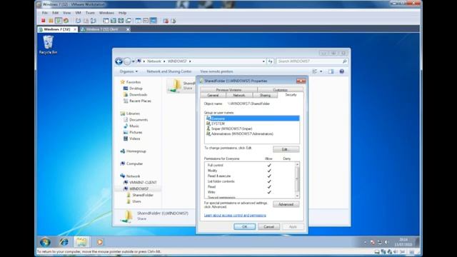 Windows 7 - Simple File Sharing смотреть онлайн