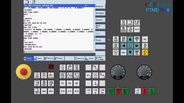 Tutorial CNC Turning menggunakan software Siemens Sinumerik 808D on PC (Part 4) смотреть онлайн
