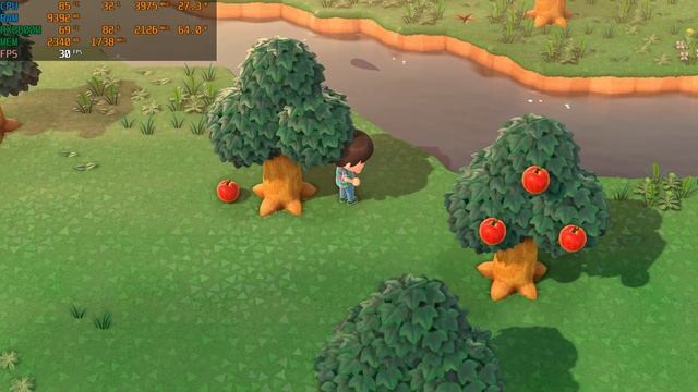 Animal Crossing: New Horizons (Ryujinx Emulator) - RX 6600M - R5 5600H - Lenovo Legion 5 (2021) смотреть онлайн