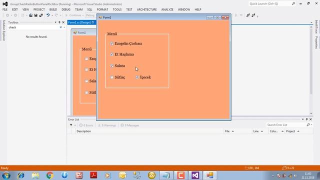 C# Ders-5 (Checkbox, Radiobutton, Richtextbox, Panel ve Groupbox Kullanımı) смотреть онлайн