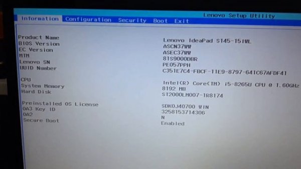 Efi Boot device has been blocked by the current security policy.