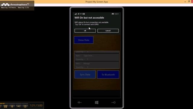 Data Sync via windows phone app(How to work in Offline mode) смотреть онлайн