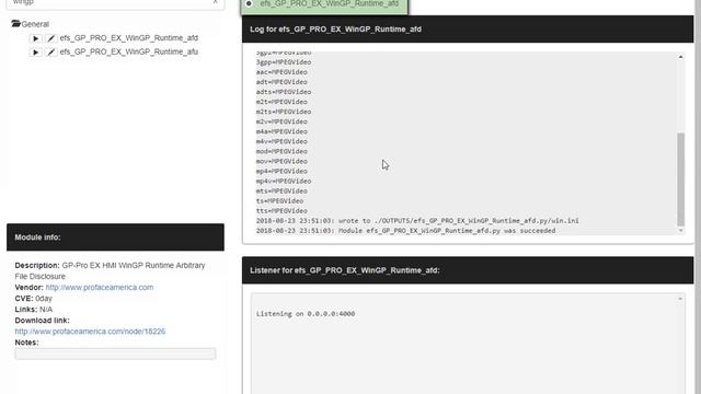 0day GP-Pro EX HMI WinGP Runtime Arbitrary File Upload смотреть онлайн