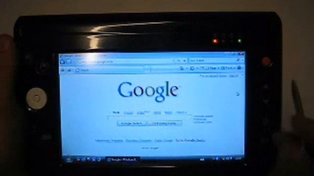 Amtek T700 UMPC with Windows Vista RC 1 part 1 смотреть онлайн