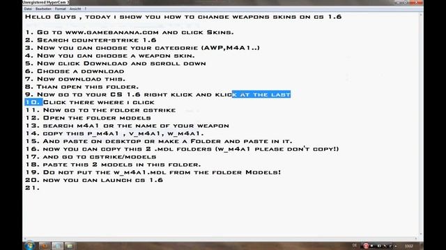 [TUT]: How to Change Cs 1.6 Skins смотреть онлайн