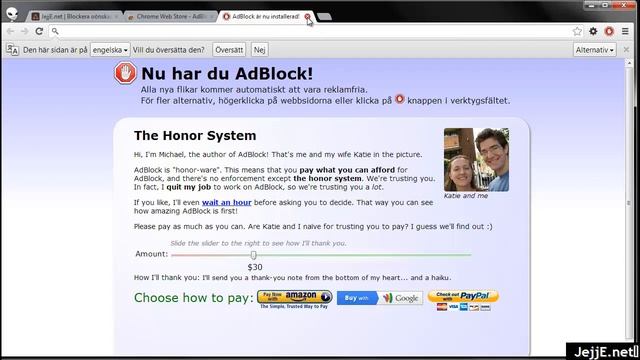 Blockera oönskad reklam med AdBlock (Chrome) смотреть онлайн