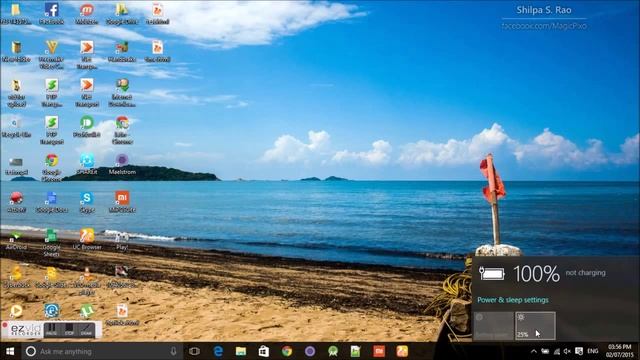 What's new in Windows 10 - 1. One click brightness control смотреть онлайн