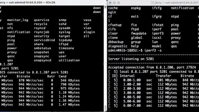 [QNAP-QES] How to use iPerf3 to test network bandwidth between two QES NAS? смотреть онлайн