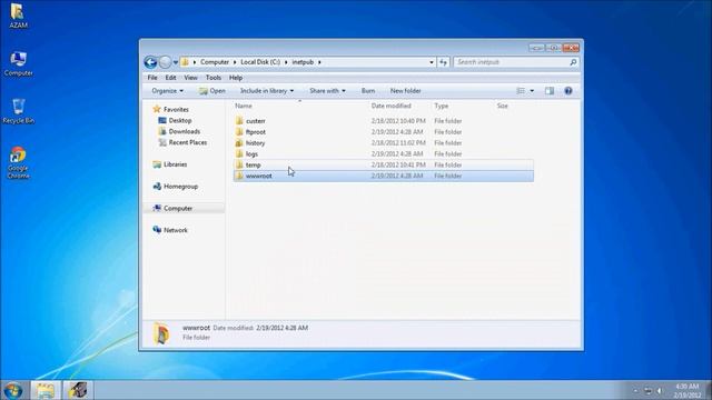 Installing IIS and Runnig ASP file in Windows 7 64-bit смотреть онлайн