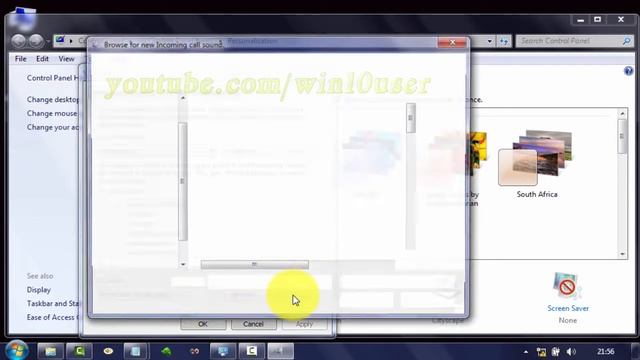 Windows 7 Tips : How to Change Incoming Call Sound смотреть онлайн