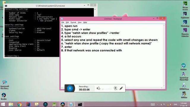 Cracking WiFi Password☠ on Windows смотреть онлайн