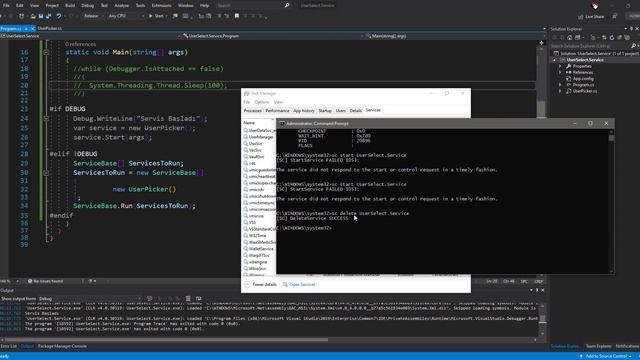 DDC# - 1| Windows Servis Geliştirme - 6 - EventLog ile Log Oluşturma смотреть онлайн