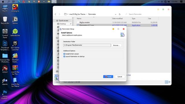 How To Make Windows 10 Look Like macOS Big Sur смотреть онлайн