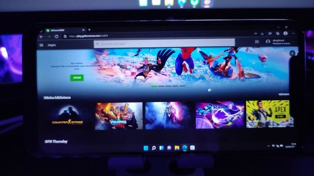 JOGOS em NUVEM no WINDOWS ON ARM e COM RAY TRACING LIGADO! | A COISA MAIS LINDA QUE EU JÁ VI! смотреть онлайн