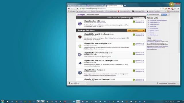 Instalar o Eclipse CDT no Windows para desenvolvimento C++ смотреть онлайн