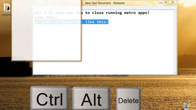 How to close running metro apps on windows 8! смотреть онлайн