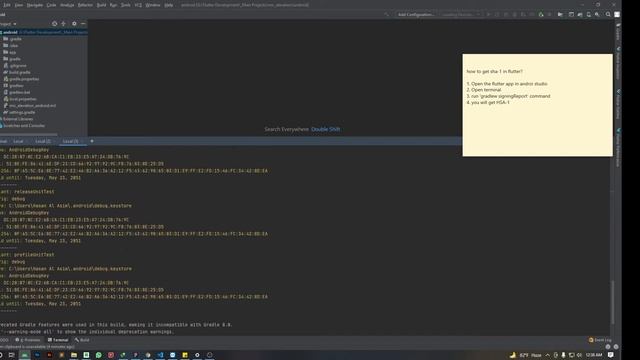 How to get sha-1 in flutter in 2021? смотреть онлайн