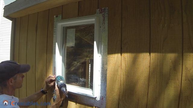 How To Build A Lean To Shed - Part 9 - Window Install смотреть онлайн