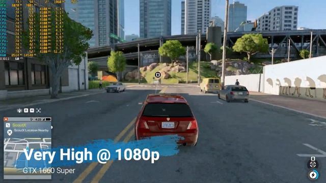 Watch dogs 2 Gameplay Test on GTX 1660 Super + Ryzen 5 3600 смотреть онлайн