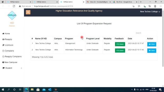 New Campus, Reapply and Complains on HEMIS смотреть онлайн