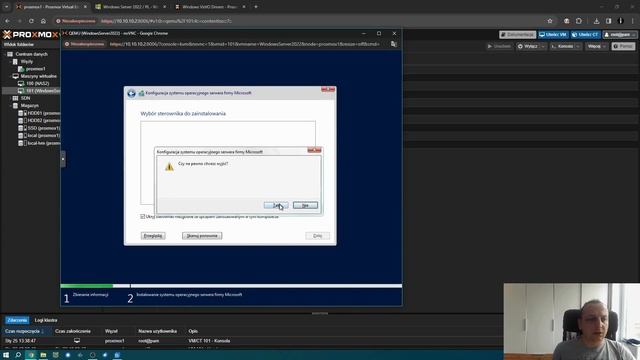 Instalacja Windows Server 2022 PL na Proxmox 8 смотреть онлайн