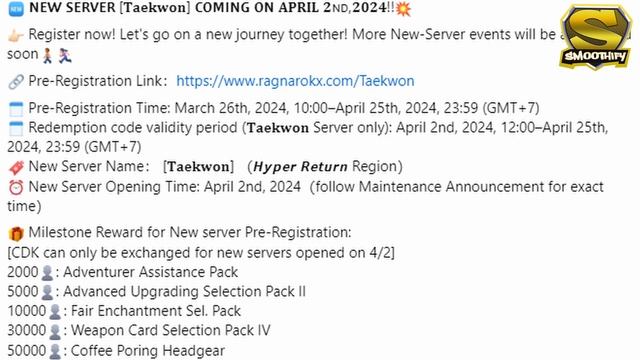 Ragnarok X: Next Generation - April Event Timeline, New Job Class, New Server & Class Balance! [ENG смотреть онлайн