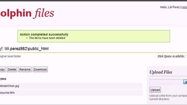 Upload web pages via Dolphin files смотреть онлайн