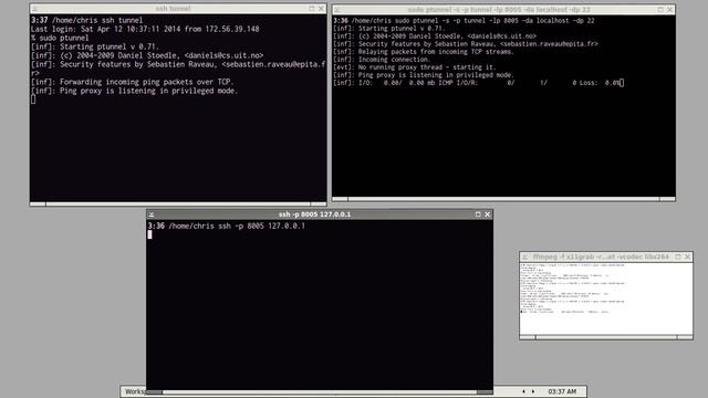 SSHing over ICMP смотреть онлайн