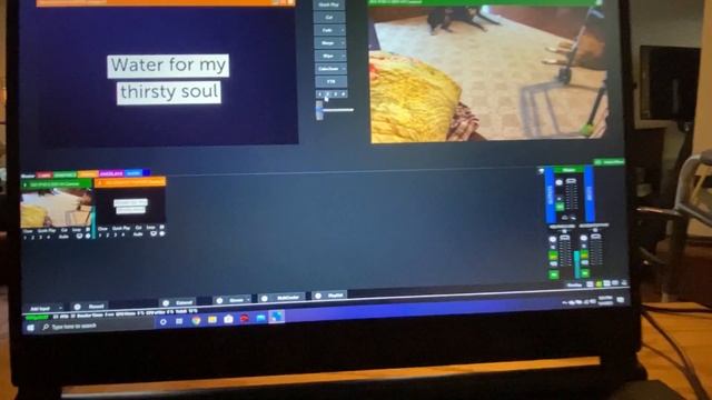 How to put Lyrics on your Church Live Stream. Step by step tutorial for OBS and vMix. смотреть онлайн
