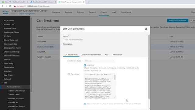 Cisco Anyconnect client SAML Authentication with Duo Single Sign-On смотреть онлайн
