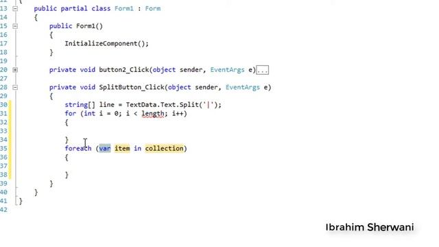 How to do Split a string with C# & VB смотреть онлайн