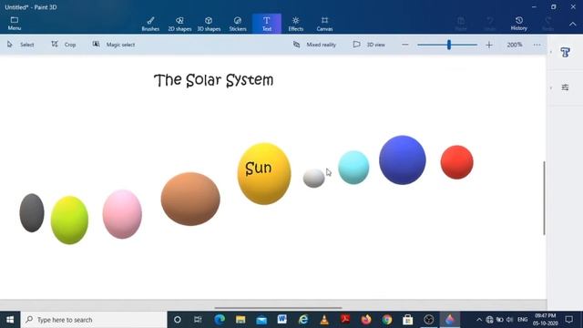 Creating a 3D Solar System: Step-by-Step Guide in Microsoft Paint 3D | Lokesh Ideas смотреть онлайн
