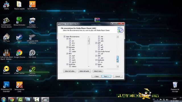 Descargar codecs para windows 8 - 7 - VISTA Y XP [Codecs de audio y video] [Gratis y full] смотреть онлайн