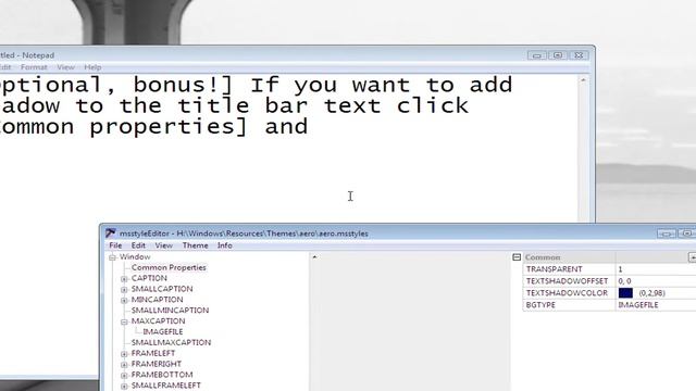 How to center the titlebar text on Windows Vista, 7, XP (Basic theme only) смотреть онлайн
