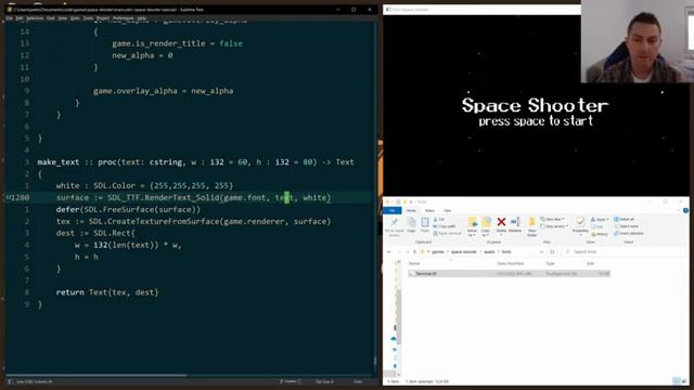 The Easiest Way to Render Text using SDL2 смотреть онлайн