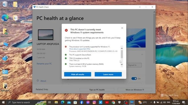 PAANO MAG CHECK NG HARDWARE REQUIREMENTS USING PC HEALTH CHECK? | MANIAGA TECH PH смотреть онлайн