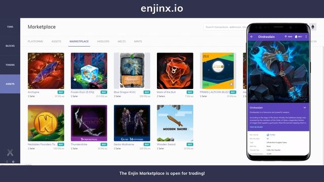 Introducing Enjin Marketplace смотреть онлайн