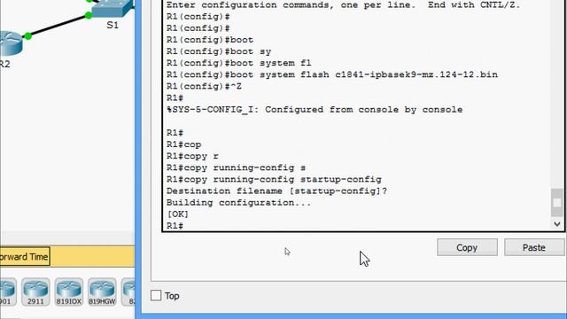 10.3.3.5 Packet Tracer - Using a TFTP Server to Upgrade a Cisco IOS Image смотреть онлайн