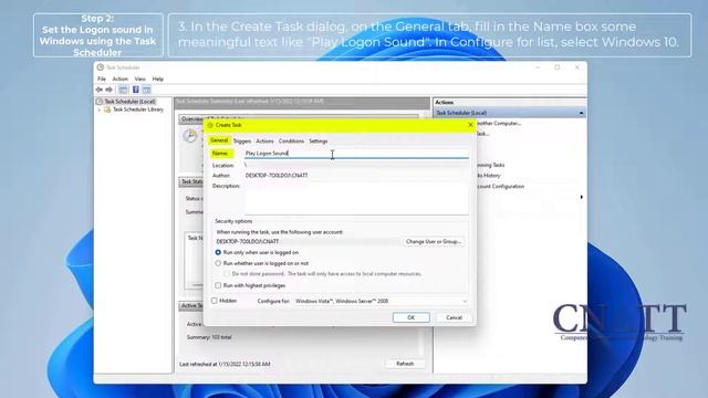 How to Enable Logon Sound in Windows 11 (Using Task Scheduler) смотреть онлайн