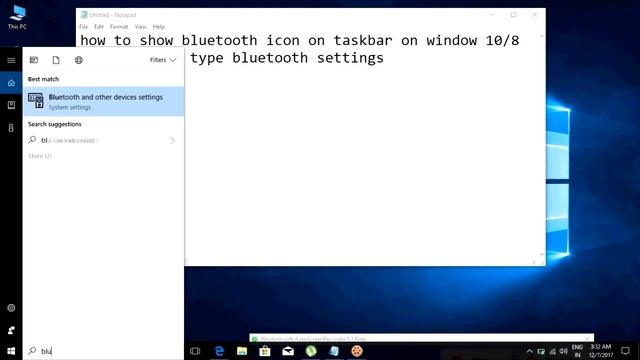 how to show bluetooth icon in taskbar windows 10 смотреть онлайн