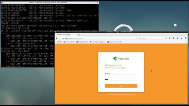 Backing up and restoring Alfresco web application - Preparing environment - step 1/3 смотреть онлайн