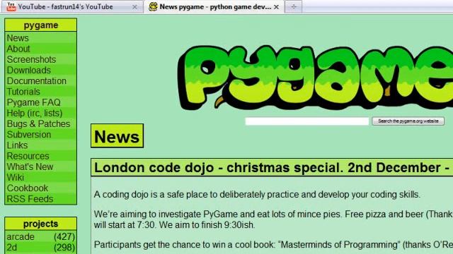 Installing Python&Pygame смотреть онлайн