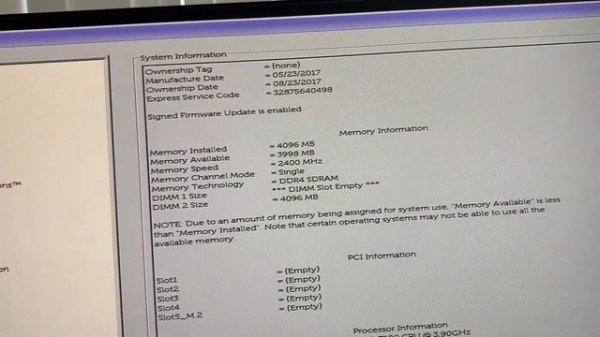 Dell optiplex 3050 3060 bios setting with window 10 | Dell UEFI BIOS setting