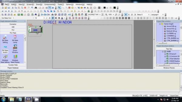 FUNCTION OF DIRECT WINDOW NB Designer