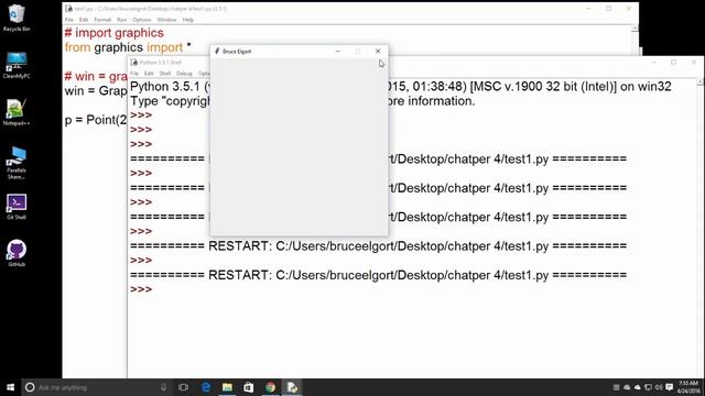 CTEC 121 - Drawing Points on a Graphics Window смотреть онлайн