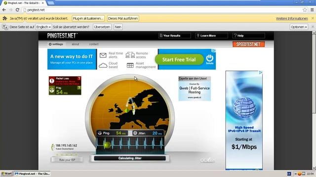 Ping testen mit Windows Bordmitteln und auf pingtest.net смотреть онлайн
