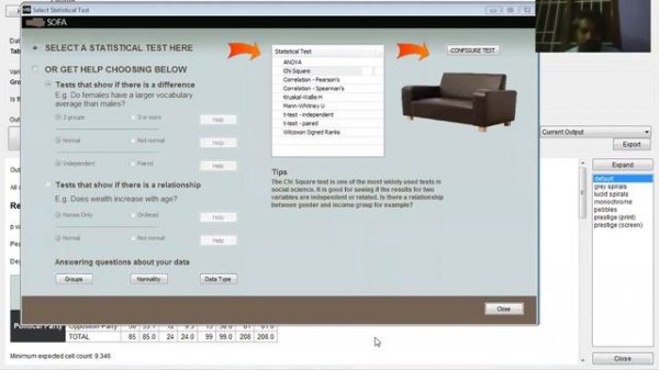 Free Statistical Software - SOFA (Statistics Open For All) Tutorial