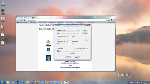 Quick How To Use CamStudio 2.7 - Camstudio Free Screen Recorder Tutorial смотреть онлайн