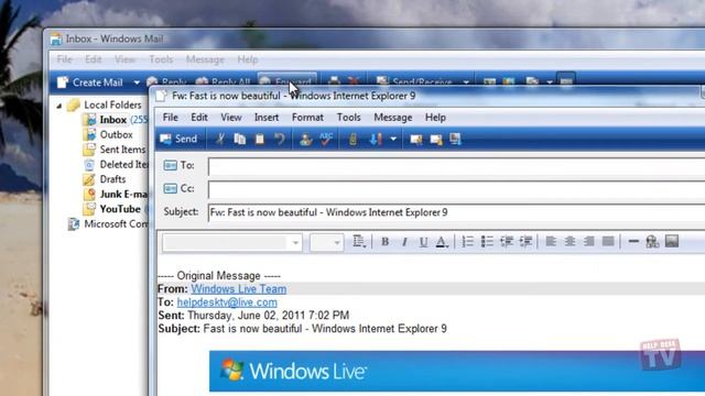 Replying To Or Forwarding A Message In Windows Mail смотреть онлайн