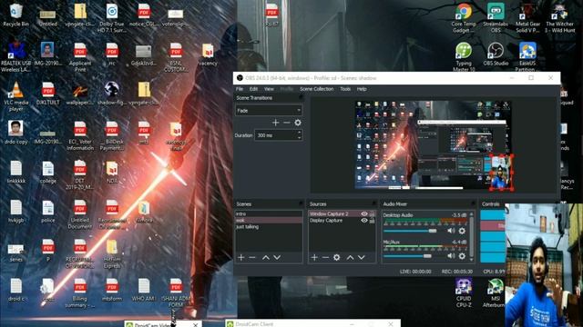 droid cam problem_how to fix the orange screen _obs_hindi смотреть онлайн